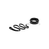 Stockroom Isabella Sinclaire Leather Collar & Leash Adjustable Black - Boutique Anelma Stockroom Isabella Sinclaire Leather Collar & Leash Adjustable Black