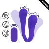 Loveline Dual-Ended Flexible Intimate Device with Remote