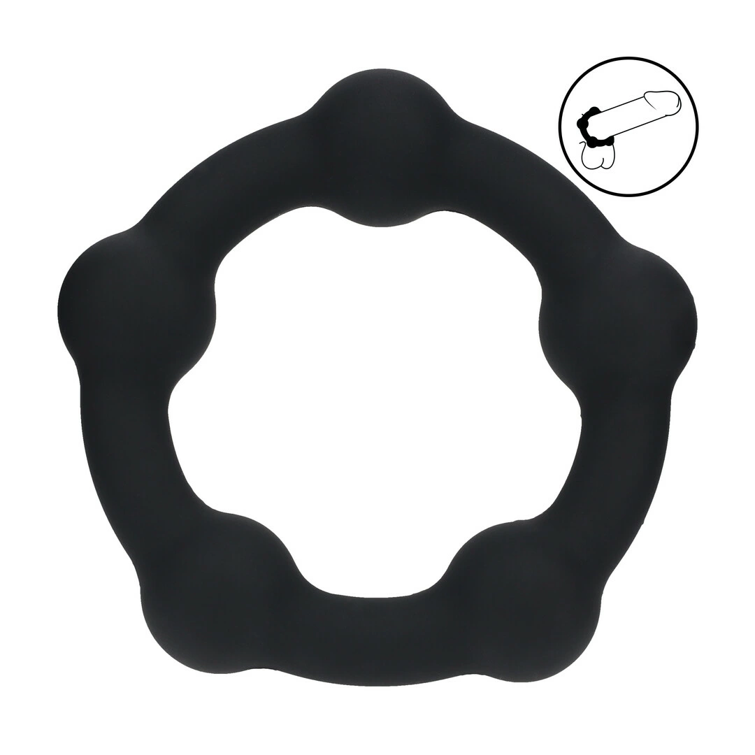 LEVELZ Silicone Performance Ring M 35mm Black - Premium Comfort Fit - Boutique Anelma LEVELZ Silicone Performance Ring M 35mm Black - Premium Comfort Fit