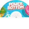 Power Bottom Decorative Fan Multicolor 64 cm - Durable Polyester Canvas