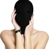 Ouch! Stretchable Hood Mask Black Lightweight Breathable Unisex