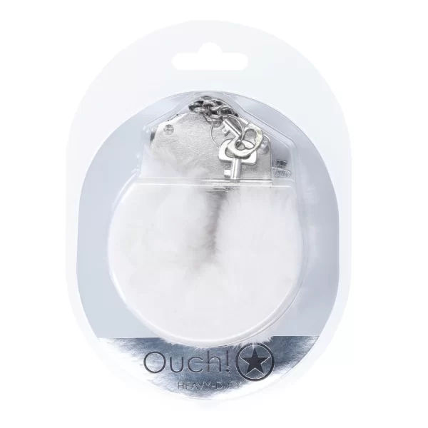<strong>Discover the Ouch! Heavy-Duty Soft Touch Handcuffs in White</strong> â€“ a combination of robust construction and premium comfort. Crafted for those seeking both durability and a gentle touch