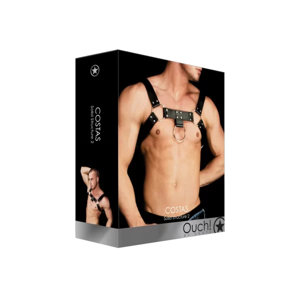 <p><strong>Discover superior support and design with the Costas Solid Structure 2 Armor Adjustable Leather Harness in Black.</strong> Crafted to deliver robust stability and a customizable fit