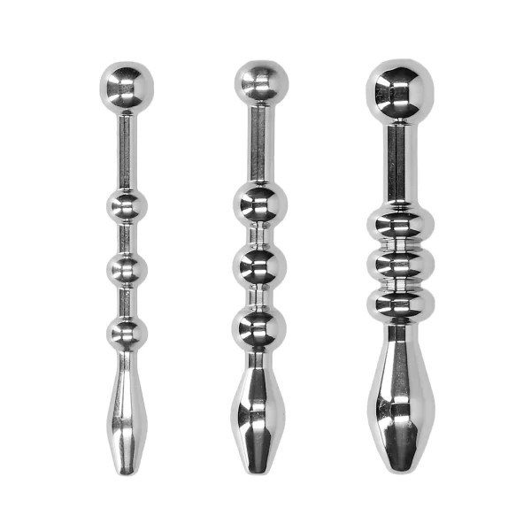 Mystim Metal Urethral Sounding Device Smooth Silver 7 mm