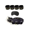 Sportsheets Limited Edition Adjustable Bed Restraint System with Mask