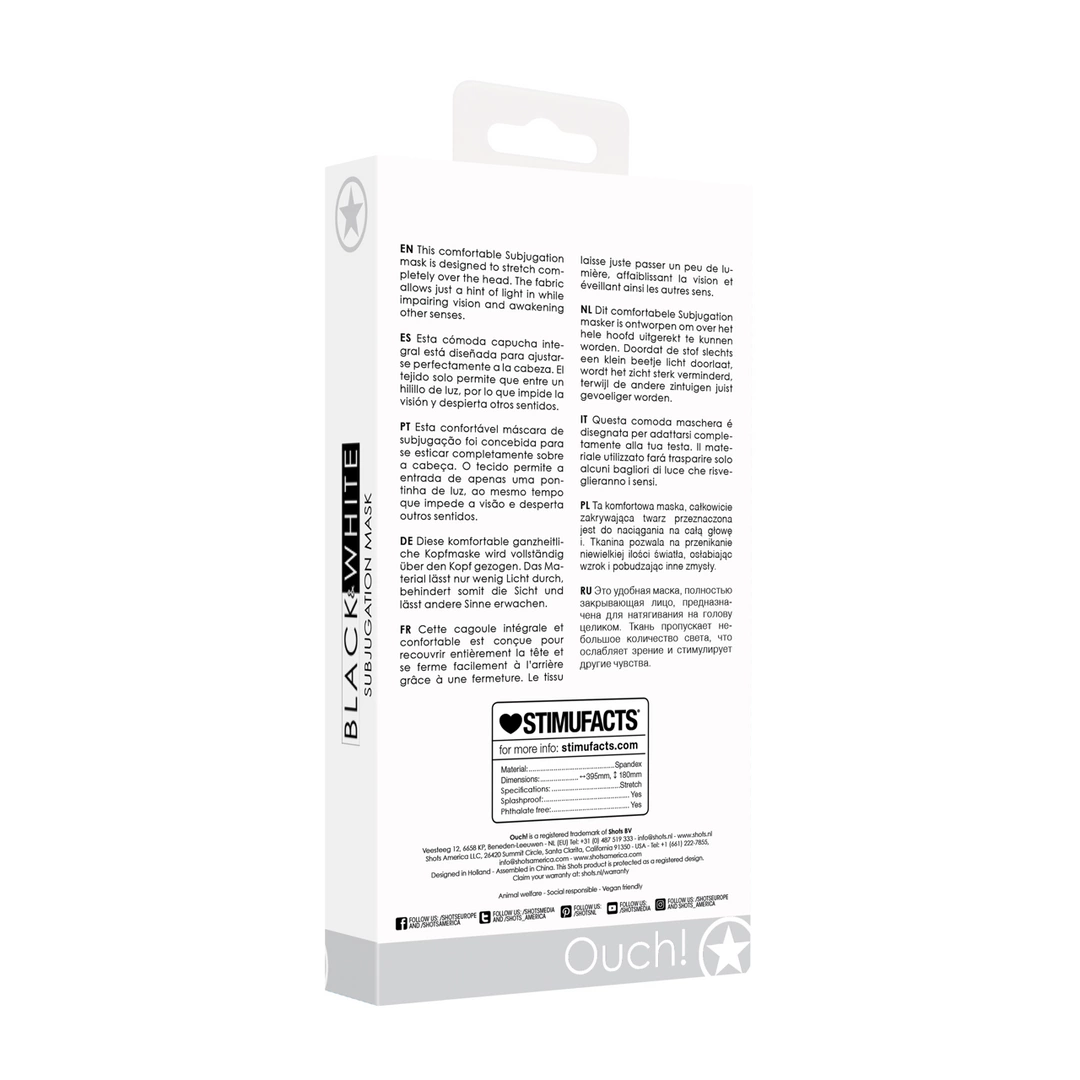oddychajÄ…ca tkanina - Boutique Anelma featuring a flexible stretch material that conforms seamlessly to the contours of the head. An easy-to-use rear zipper ensures quick application and removal