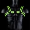 Ouch! Buckle Harness Glow in the Dark Adjustable L/XL Neon Green