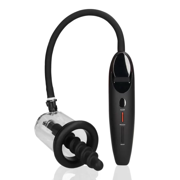 Rocks-Off Rosing Black Automatic Intimate Pump Set with 3 Attachments