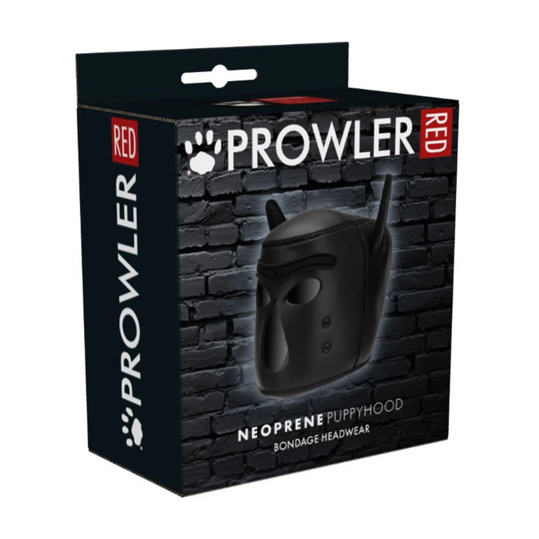 Prowler K9 Kaptur neoprenowy z maskÄ… - Boutique Anelma <p>Discover a new level of playful transformation with the Ouch! Neoprene Canine-Themed Hood in classic black. Crafted from high-quality