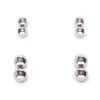 Prowler RED Magnetic Orbs Silver Set - 4 Pairs