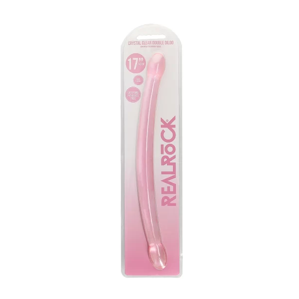 REALROCK Crystal Clear Double-Ended Model 42 cm Transparent Design