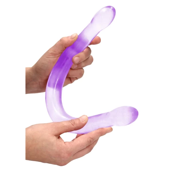 RealRock Crystal Clear podwojny model anatomiczny 42 cm przezroczysty