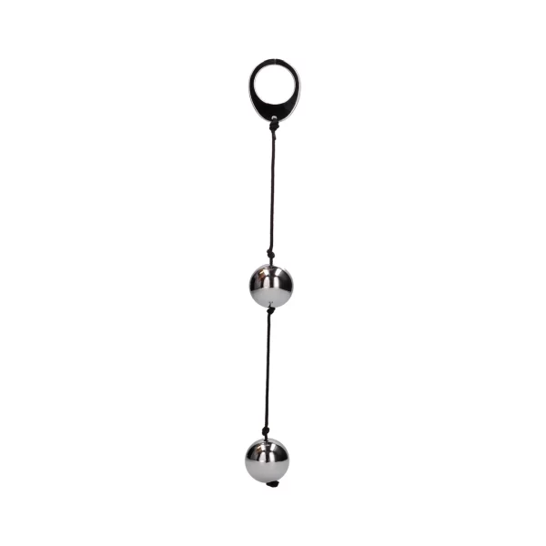 Heavy Metal Duospheres Ben Wa Balls Stainless Steel 2-Piece Set - Boutique Anelma Heavy Metal Duospheres Ben Wa Balls Stainless Steel 2-Piece Set
