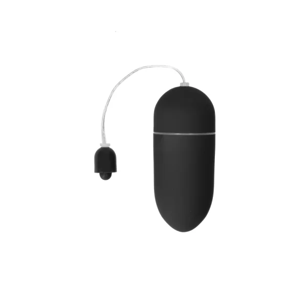 Sinner Gear Vibrating Egg 10-Speed Black - Velvet Touch Intimate Device