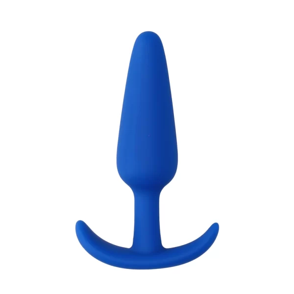 EasyToys Slim Silicone Anal Plug for Beginners - Black