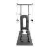 Open Love Chair Intimate Furniture Adjustable Iron Frame Black 183x76x120cm
