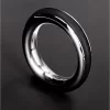 Cazzo Tensions 2 Stainless Steel Ring 50mm with Colored Silicone Inlay