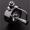 Shots Spike Steel Glans Ring with Plug 25mm - Adjustable Spiked Design