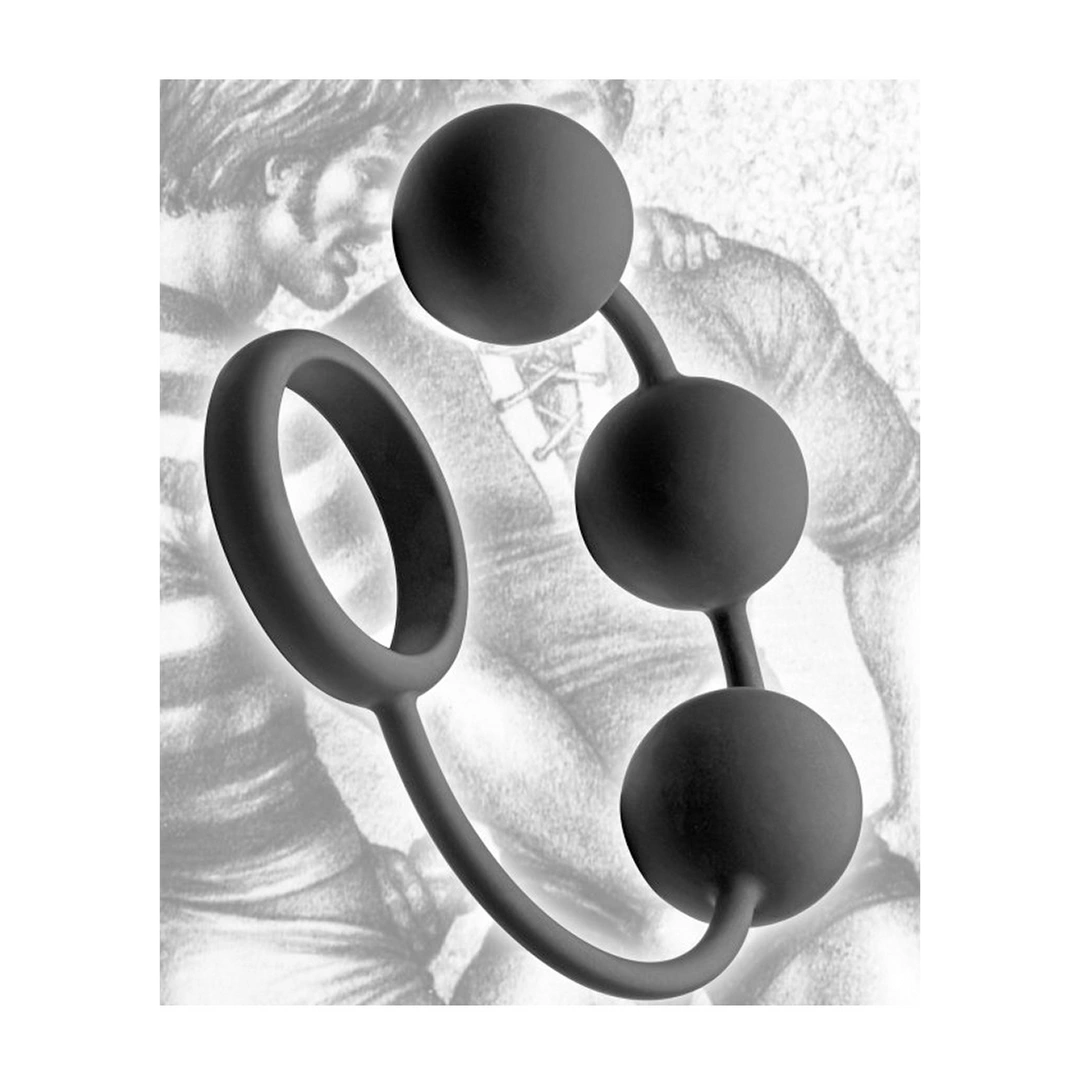 Anal beads - Boutique Anelma solid weighted spheres