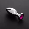 Sinner Gear Stainless Steel Jewel Plug Medium - Elegant Gemstone Accent