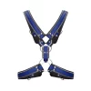 Z Series Scottish Harness S/M by ZADO - Adjustable Leather with Steel Zippers