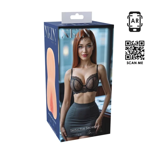 Carreer Girls Seductive Secretary Amber Blowfile TPE Large 328g jasny beÅ¼