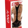 ENVY Stealth Sling Bodysuit Black OS - Athletic Minimalist Design - Boutique Anelma ENVY Stealth Sling Bodysuit Black OS - Athletic Minimalist Design