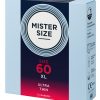 Mister Size 60mm pack of 3