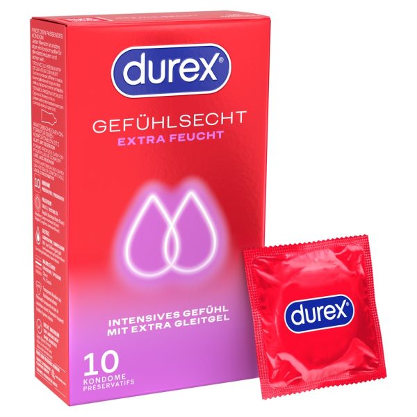 Durex GefÃ¼hlsecht Xtrafeucht10
