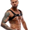 Leather Chest Harness ZADO