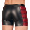 Herren Pants schwarz/rot 2XL