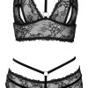 Bra plus Suspender Briefs