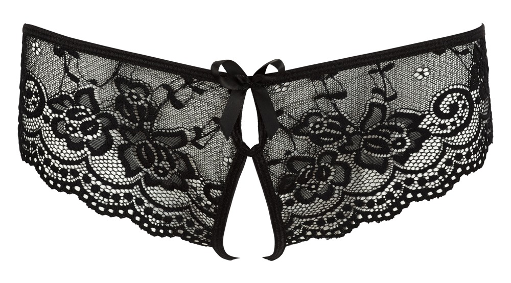 Crotchless Lace Briefs XL