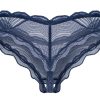 Crotchless Thong Nightly Blue