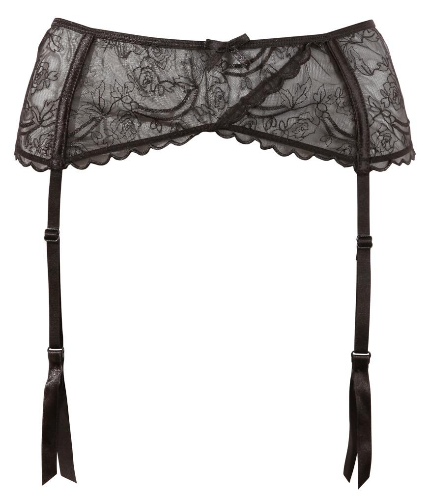 Strapsgurt Suspender Belt black XXL