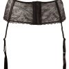 Basic Strapsgürtel schwarz 2XL Suspender Belt