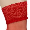 Halterlose Strümpfe rot 5 Hold-up Stockings
