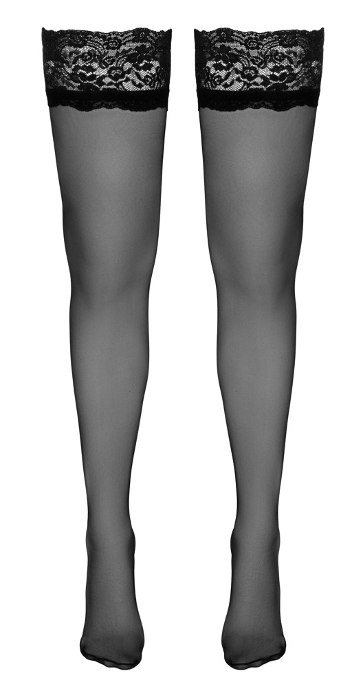 Hold-up Stockings black 7