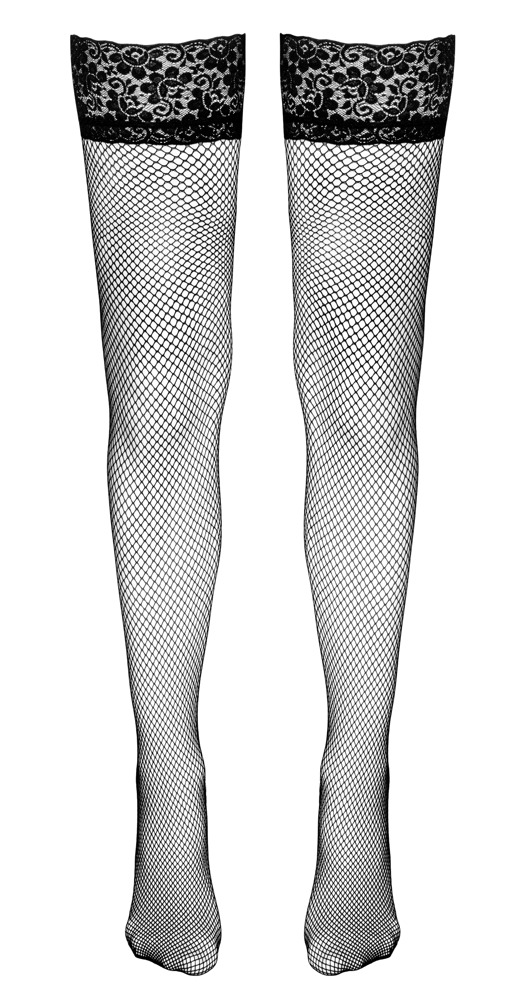 Cottelli LEGWEAR Halterlose Netzstrümpfe 8
