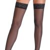 Hold-up Stock black 5 Cottelli LEGWEAR