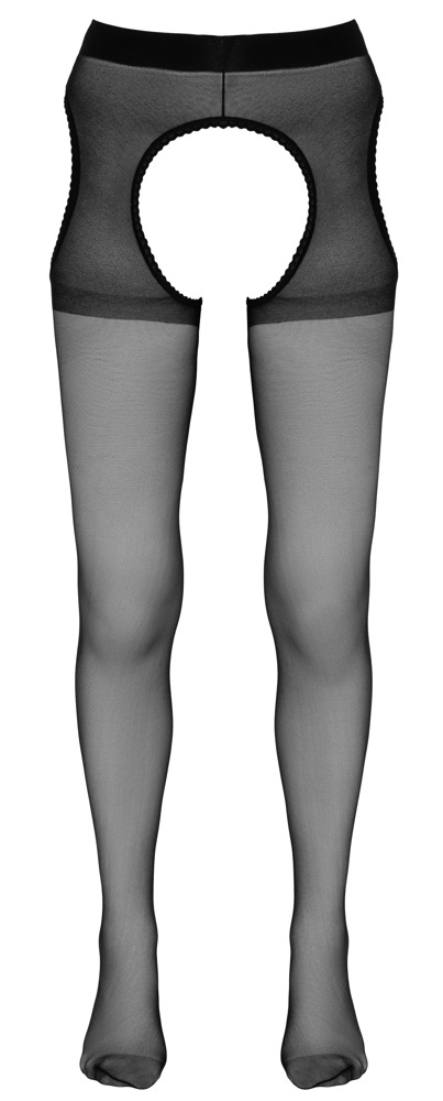 Cottelli LEGWEAR Sex-Strumpfhose L/XL