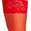StrÃ¼mpfe rot XL