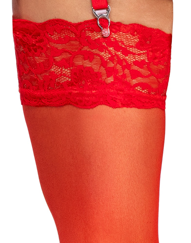 StrÃ¼mpfe rot XL