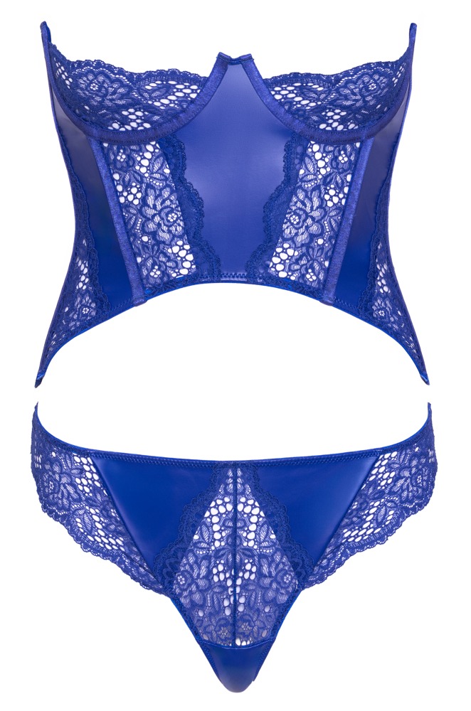 Corsage blau XL