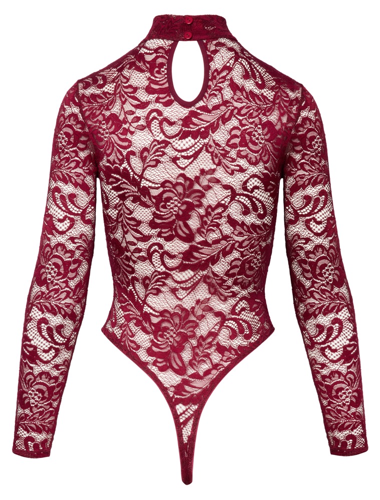 Spitzenbody rot 2XL