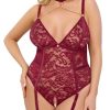 Crotchless Body - Boutique Anelma Spitzen-Body