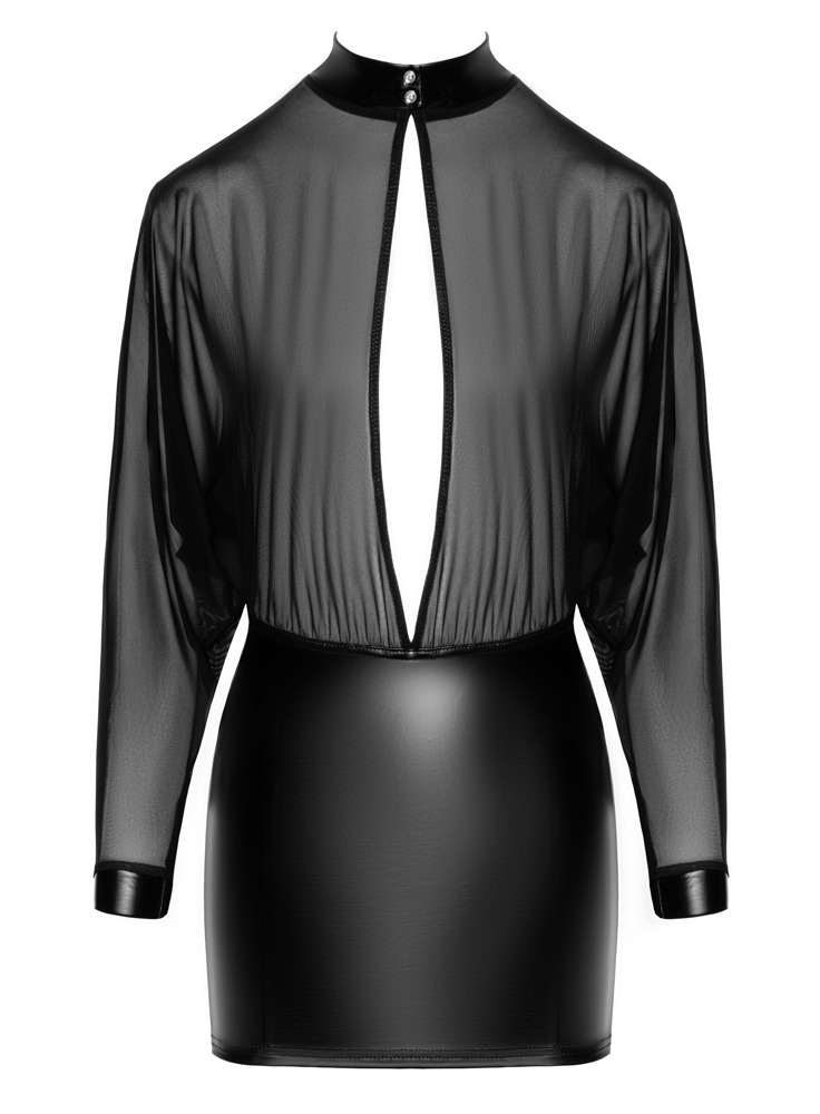 Noir Kleid TÃ¼ll XL