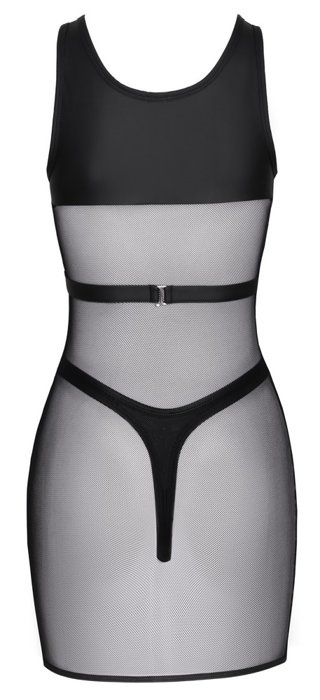 Netz-Minikleid Set