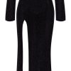 Noir Kleid lang XL