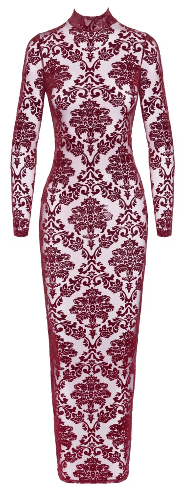 Noir Kleid lang XL